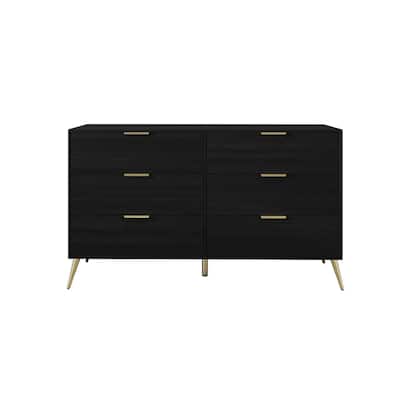 CraftPorch Contemporary 6-Drawers Wooden Dresser