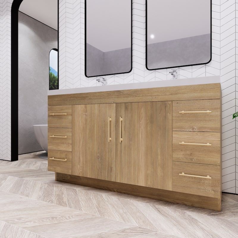 Eliza 60'' Freestanding Vanity with Double Sink