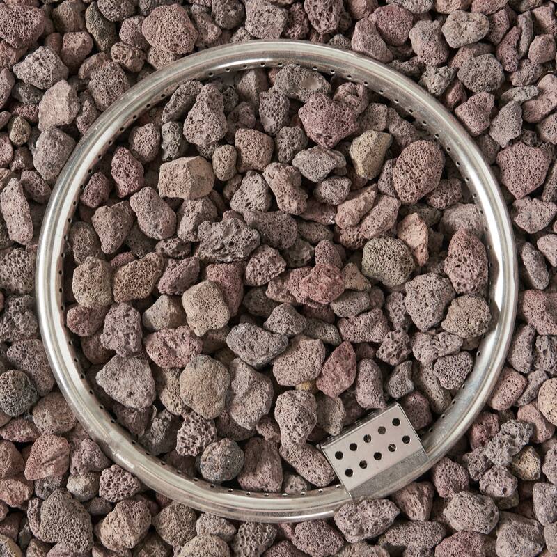 Aidan Outdoor 50,000 BTU Lightweight Concrete Square Fire Pit (No Tank Holder) by Christopher Knight Home