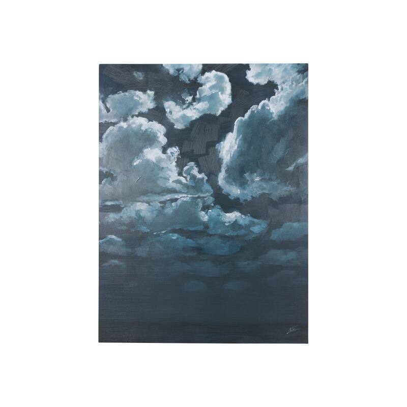 Night Cloud II (30 x 40 ) Canvas Art Print - Small