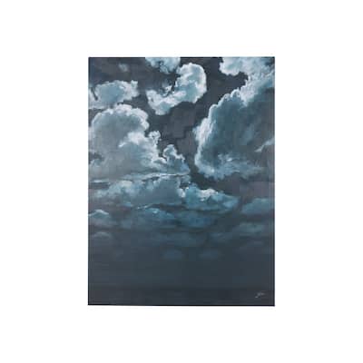 Night Cloud II (30 x 40 ) Canvas Art Print
