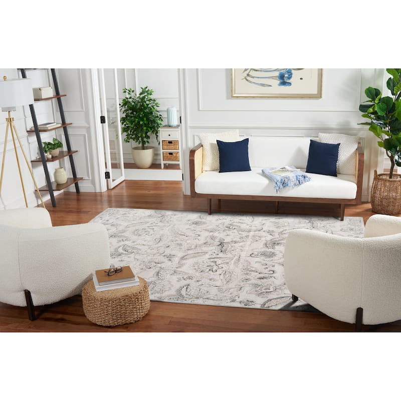 SAFAVIEH Carnegie Maaja Modern Distressed Oriental Rug