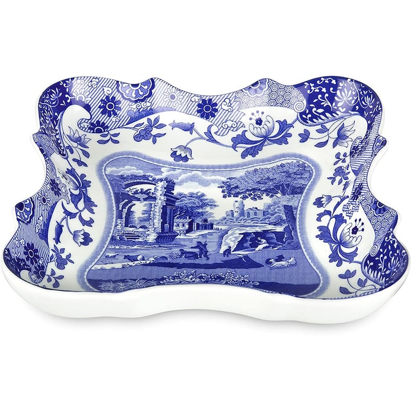 Spode Blue Italian Devonia Tray