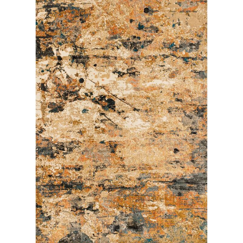 Alexander Home Phaedra Abstract Modern Marble Rug