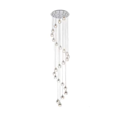 Ella 19-Inch 24-Lights Pendant - N/A