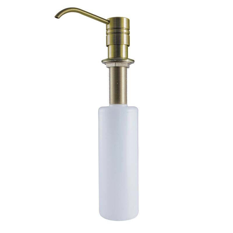 Milano Straight Nozzle Metal Soap Dispenser