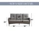 preview thumbnail 18 of 68, Outdoor Swivel Rocker Chairs with Sofa Table