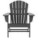 preview thumbnail 54 of 96, Altura Classic Outdoor Eco-Friendly All Weather Adirondack Chairs with Side Table (3-Piece Set)