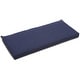 preview thumbnail 7 of 16, 48-inch All-weather Indoor/Outdoor Bench Cushion Azul