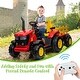 preview thumbnail 3 of 33, Kids Ride on Tractor with Remote Control, 12V Battery Powered Electric Tractor