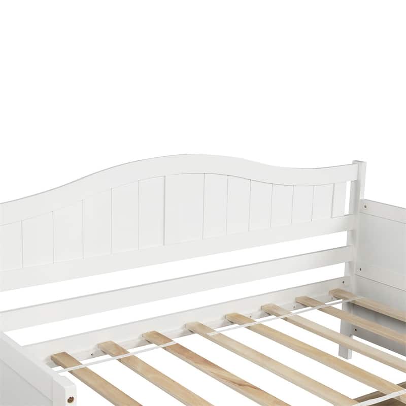 Merax Twin Wooden Daybed with 2 Drawers
