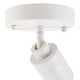 preview thumbnail 5 of 6, Shura - Modern White Integrated LED Spotlight with Adjustable Light Head, 3000K, 490 Lumens - 4.7" x 5.63"