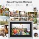 preview thumbnail 6 of 4, 10.1" Smart Digital Picture Frame - WiFi Touch Screen HD Display, 16GB Memory, Auto-Rotate, App Sharing