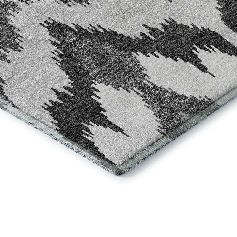 Premium Washable Super Soft Modern Ikat Mayfield Rug