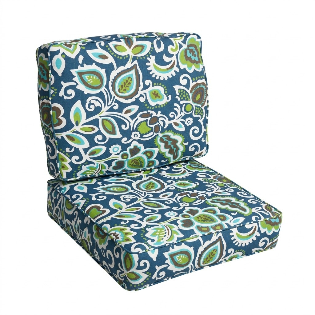 Sorra Home Outdoor Corded Deep Seating Cushion Set