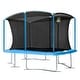 preview thumbnail 1 of 3, Machrus Moxie 8 x 12 FT Rectangular Outdoor Trampoline Set with Premium Safety Enclosure Gymnastics Rectangular Trampoline