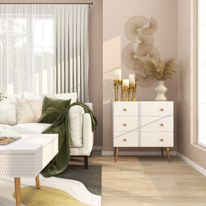 CosmoLiving by Cosmopolitan Silver, Gold or Black Aluminum Abstract Pillar Drip Candle Holder (Set of 3)