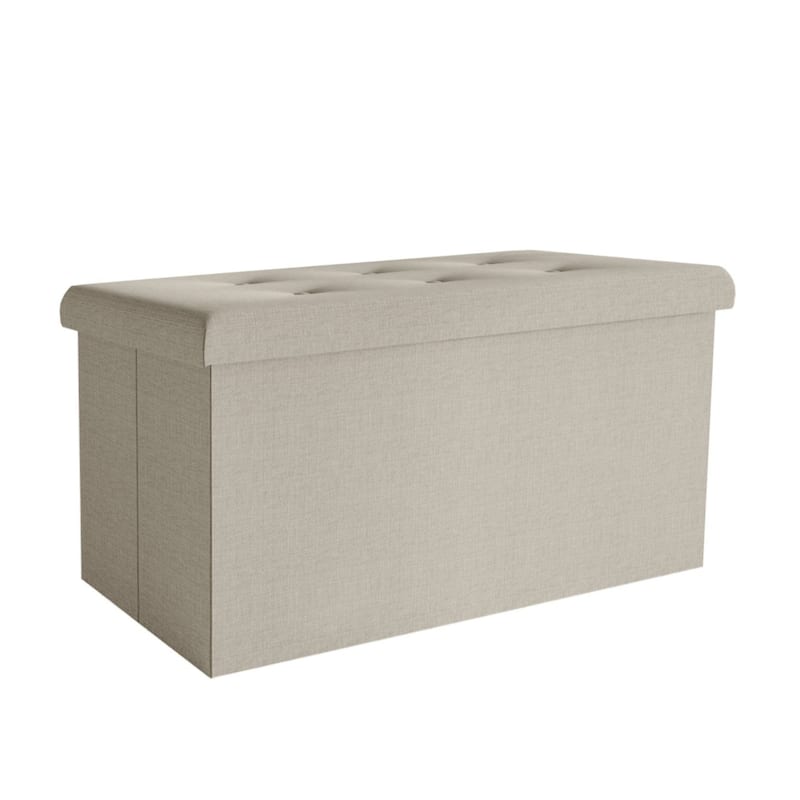 Florence Upholstered Folding Storage Bench