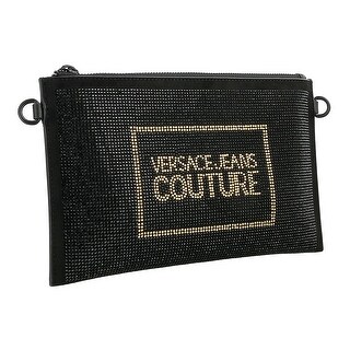 Link to Versace Jeans Couture Crystal Embellished Crossbody Pouch Similar Items in Designer Handbags