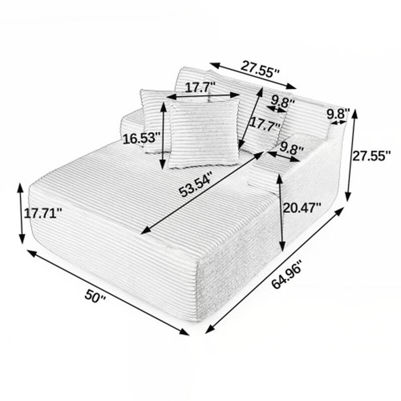 Single Lazy Sofa Lounge Chair