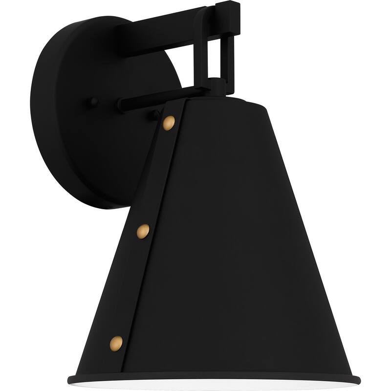 Hyde 1-Light Outdoor Lantern - Matte Black