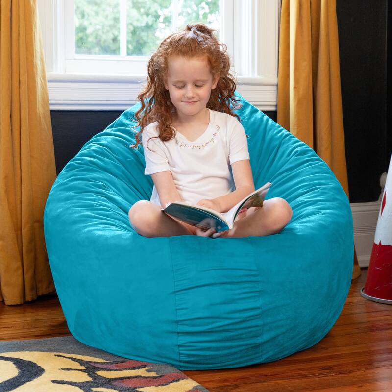 Jaxx 4 ft Cocoon Kids Bean Bag Chair and Crash Pad