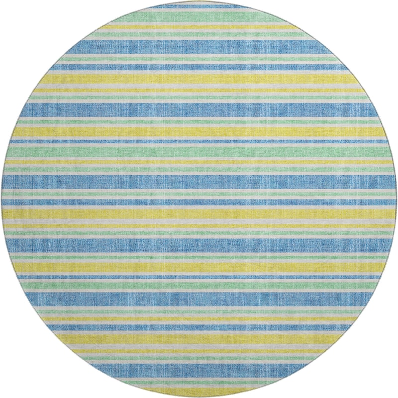 Premium Washable Super Soft Modern Cabana Stripe Mayfield Rug