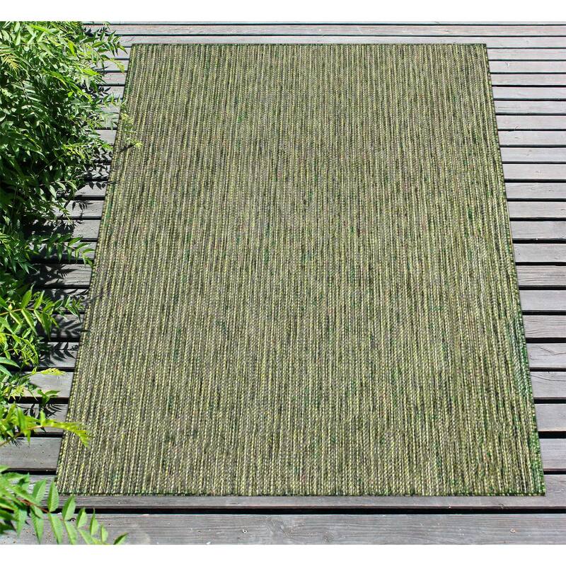 Liora Manne Carmel Textured Striped Indoor/ Outdoor Area Rug