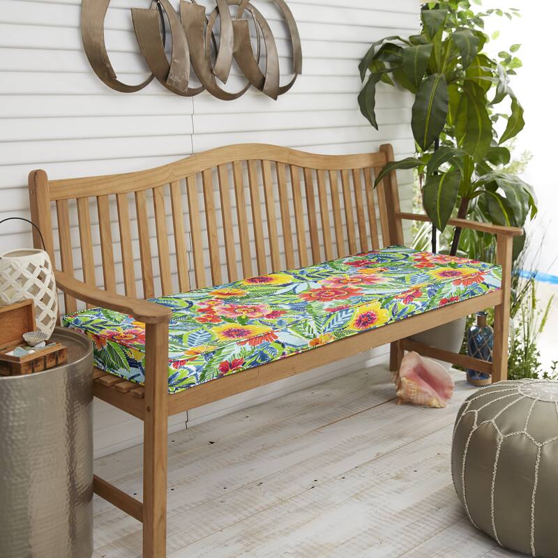 Sorra Home Pensacola Multi Indoor/Outdoor Corded Bench Cushion