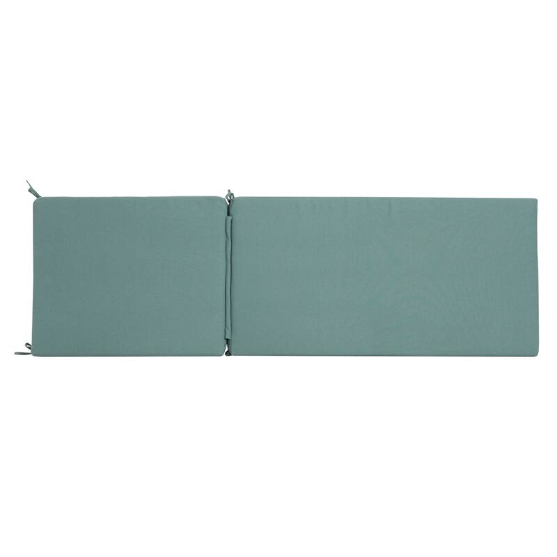 Christopher Knight Home - Noah Luxurious Comfort Outdoor Chaise Lounge Cushion with Secure Ties and Plush Support