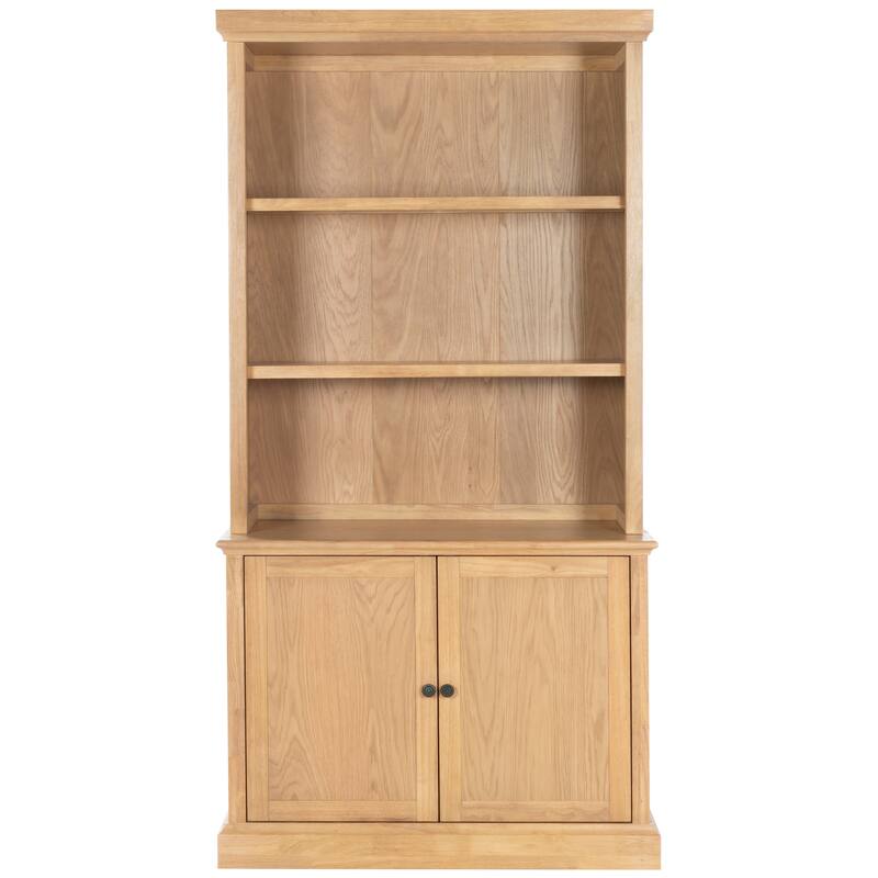 SAFAVIEH Couture Haylina 4-Shelf Wood Bookcase - 40"W x 21"D x 79"H