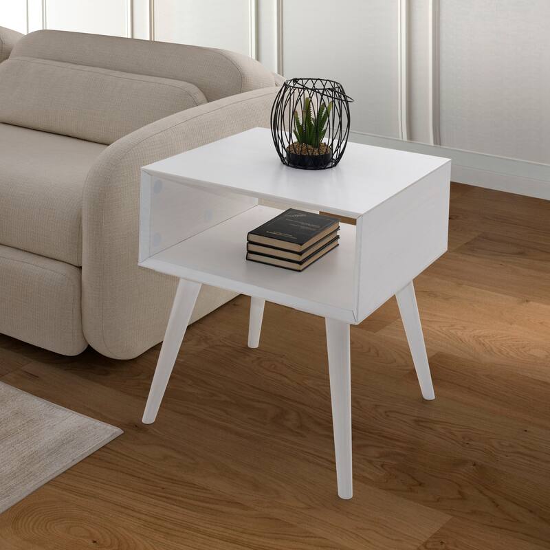 Steve Silver Carson Carrington Home Elnora Mid-Century Side Table