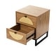 preview thumbnail 30 of 42, Wooden Nightstand ,Sofa Table With 2 Drawer