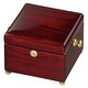 preview thumbnail 2 of 0, Howard Miller Bailey Classic Traditional Accent Mantel Clock in Wooden Box