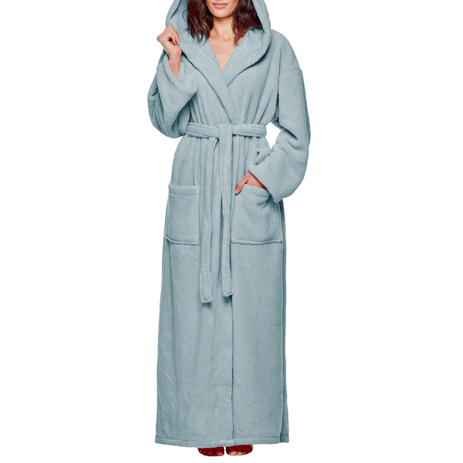 Buy Checked Hooded Blanket M, Dressing gowns