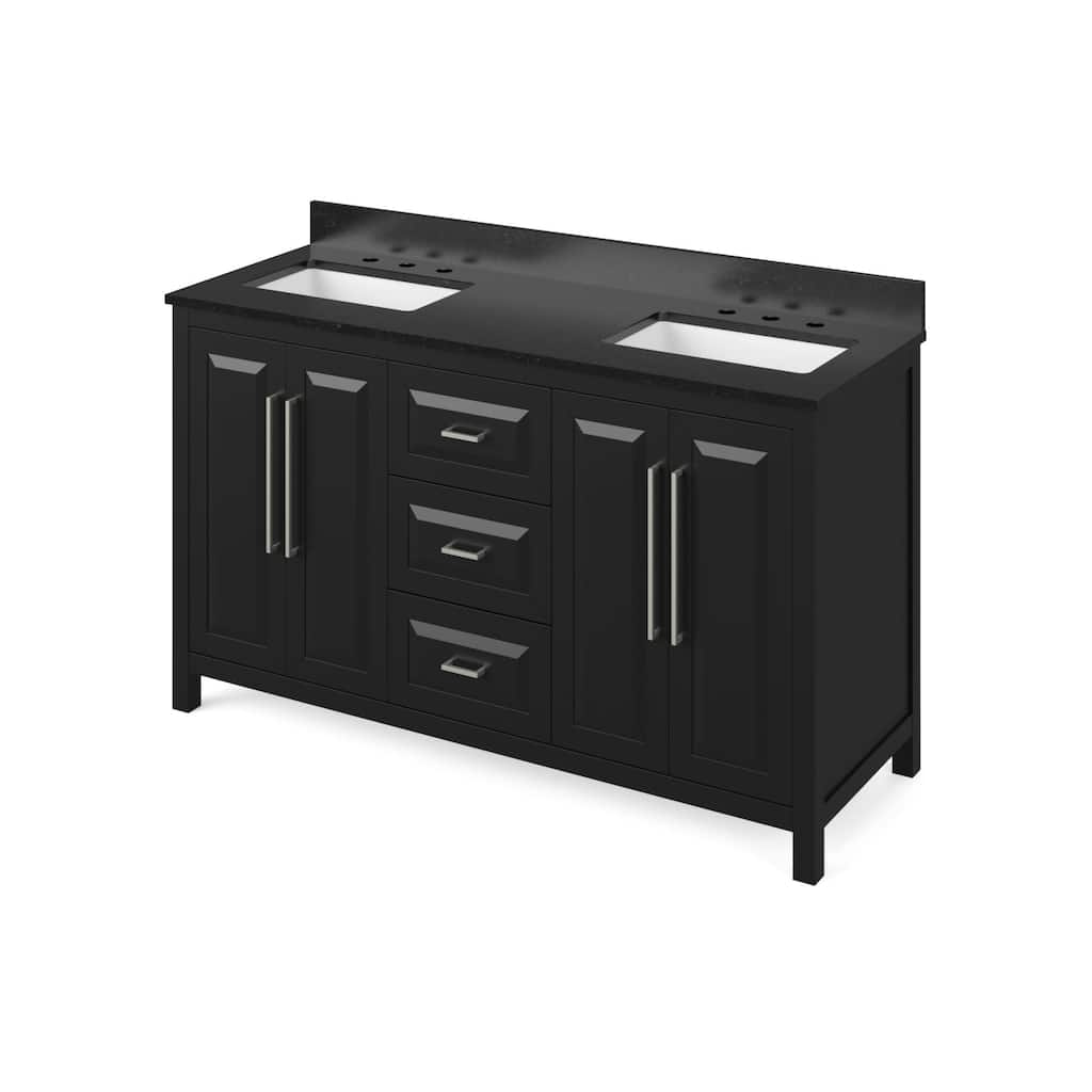 Jeffrey Alexander VKITCAD60-GRANITE Cade 60" Free Standing Vanity Set