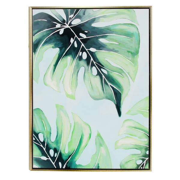 Green Fir Eclectic Framed Wall Art 47 X 36 X 1 36 X 1 X 47 On Sale Overstock 19529502