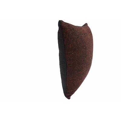 Home&Manor Florence Vintage Raw Silk Pillow 18"