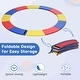preview thumbnail 16 of 17, Gymax 12FT Trampoline Spring Cover w/Split Design Waterproof Surface