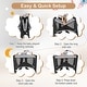 preview thumbnail 11 of 19, 5-in-1 Portable Baby Playard with Cradle and Storage Basket - 43.5"L x 31"Wx 31"H
