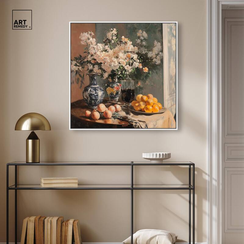 Afternoon Still Life Canvas by Art Remedy