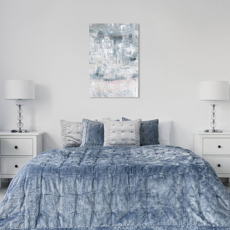 Wynwood Studio Canvas Abstract Good Choice White and Modern & Contemporary Wall Art Canvas Print - 36 x 24