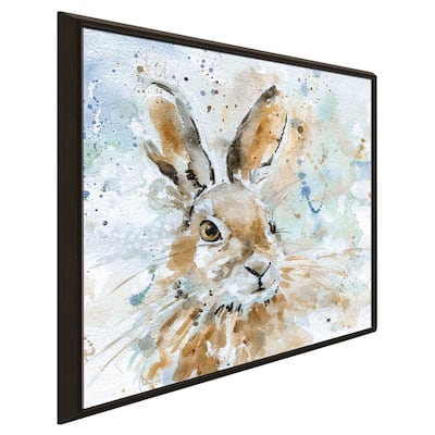 "Hare" by Carol Robinson Print on Floating Canvas