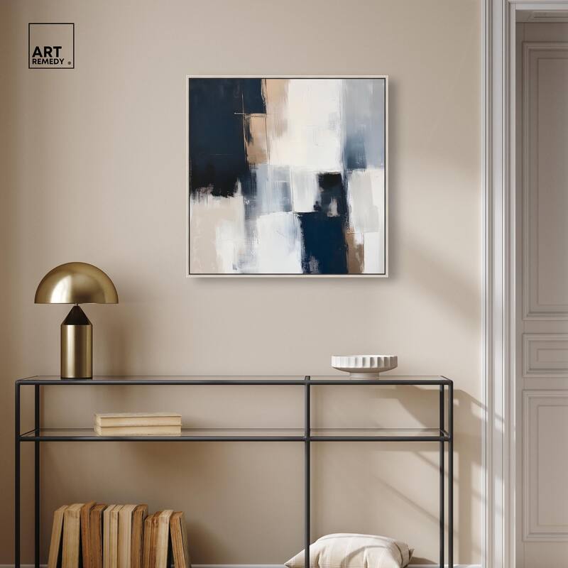 Blue Mood Depth II Canvas by Art Remedy
