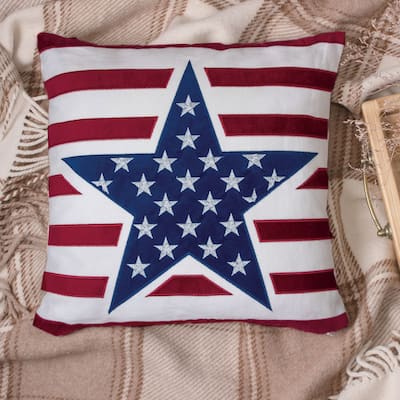 Porch & Den Tamango Star with Stripes Accent Pillows (Set of 2)