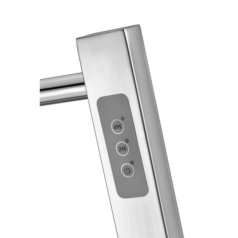 ANZZI Kiln 6-Bar Floor Mount Electric Towel Warmer - Polished Chrome