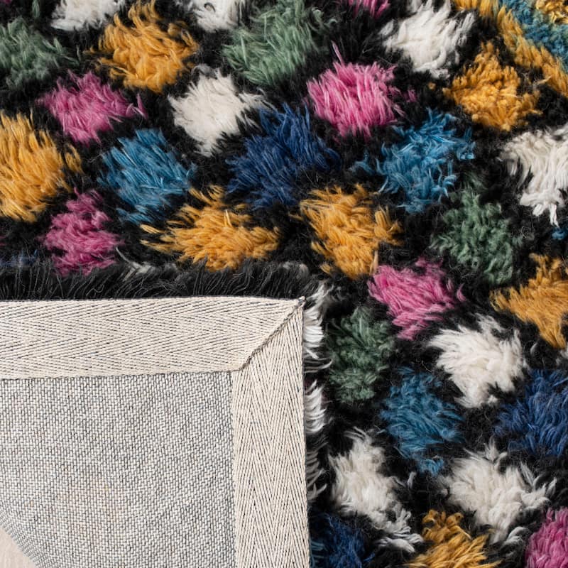 SAFAVIEH Casablanca Shag Fermina Wool Rug