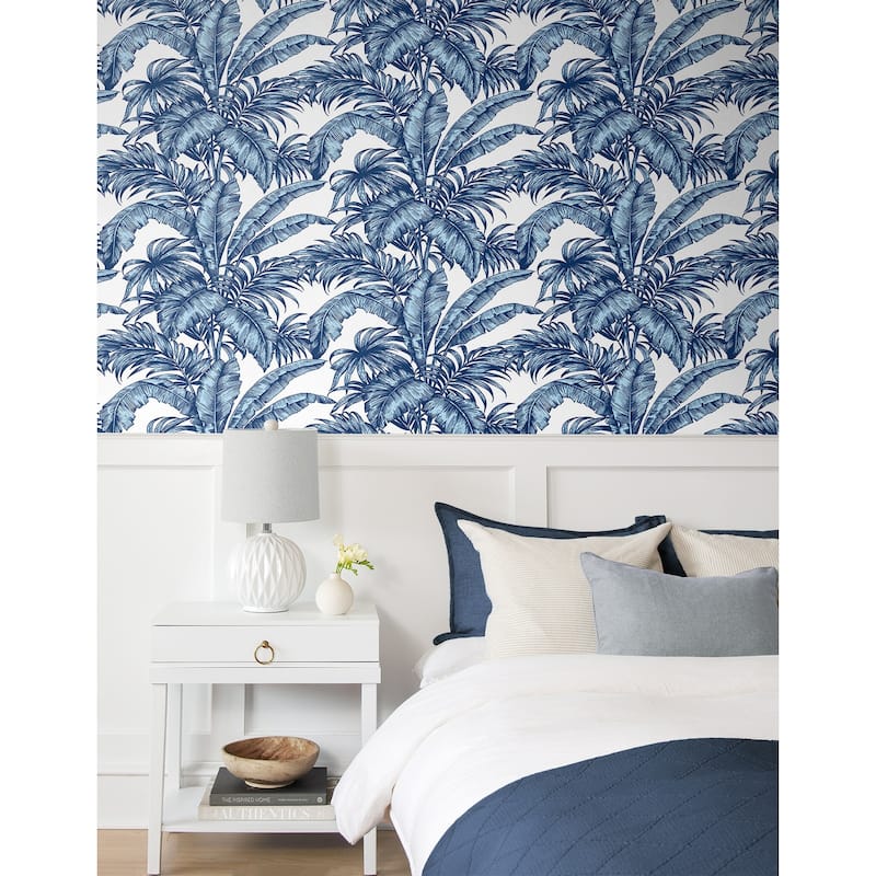 NextWall Palm Jungle Peel and Stick Wallpaper