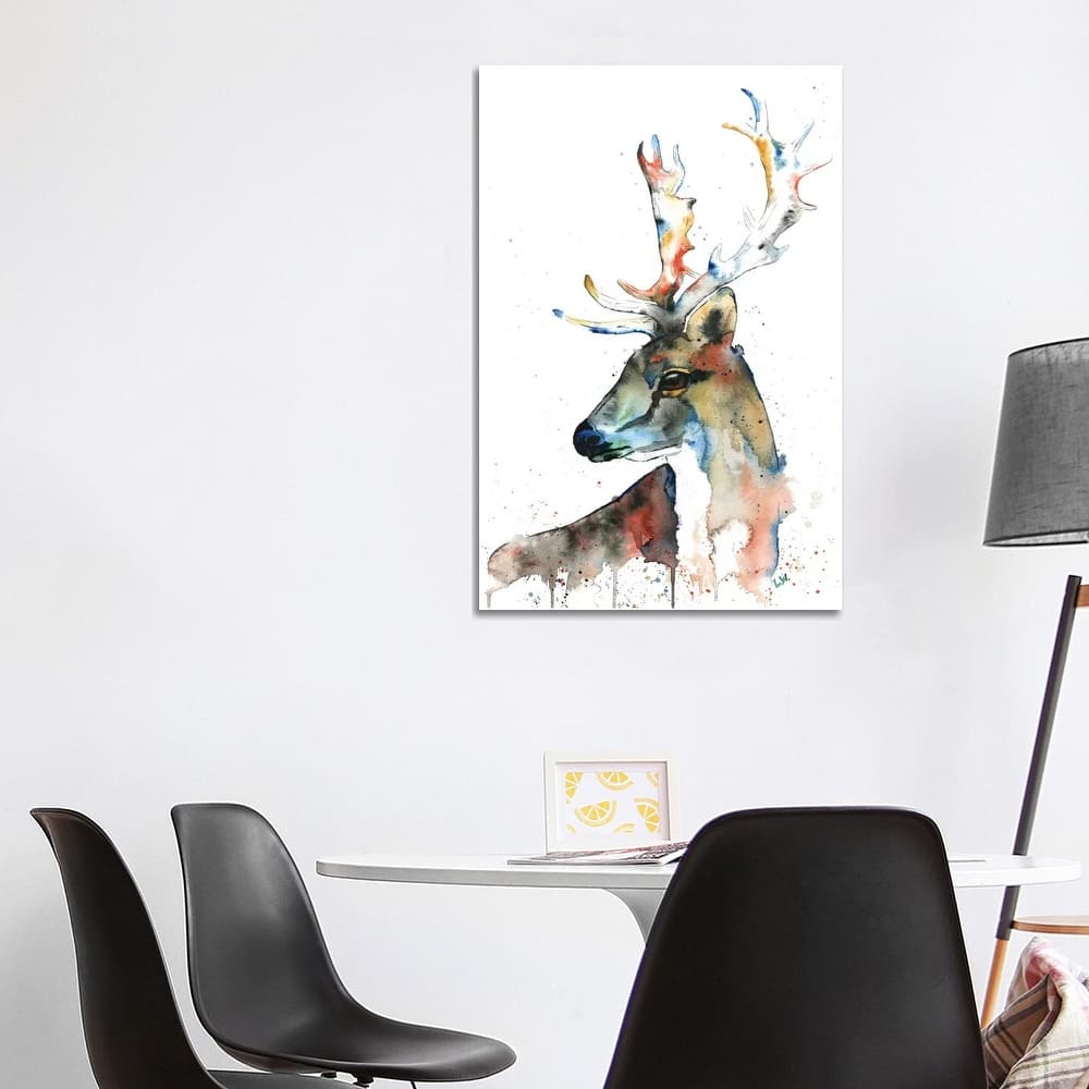 iCanvas "Fallow Deer" by Lisa Whitehouse Canvas Print