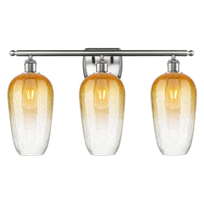 Innovations Lighting Endless Possibilities Ballston - Brookhaven Flute - 3 Light 27" Bath Vanity Light